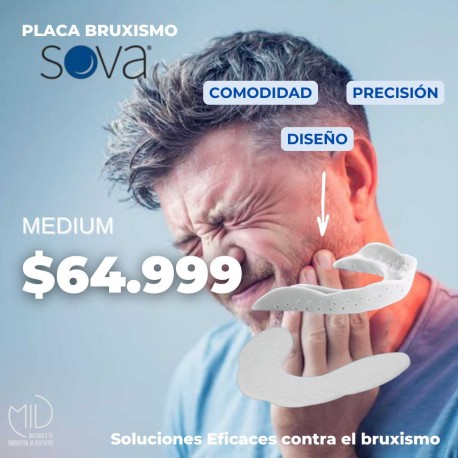 SOVA Placa de Bruxismo MEDIUM (Adulto)